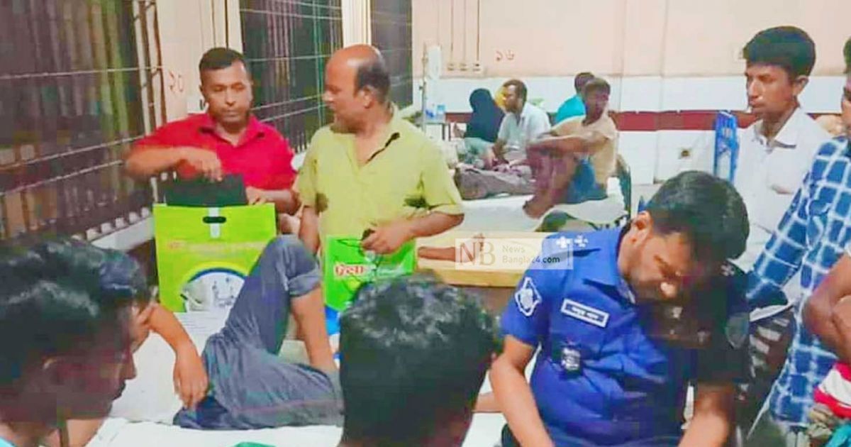 ব্রাহ্মণবাড়িয়ায় ৪০০ টাকার জন্য আহত ১৫