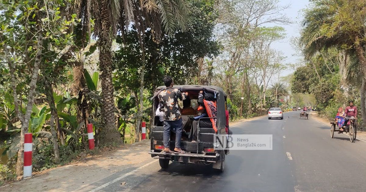 ‘মহাসড়কে থ্রি হুইলার ডিস্টার্ব, মারণফাঁদ’