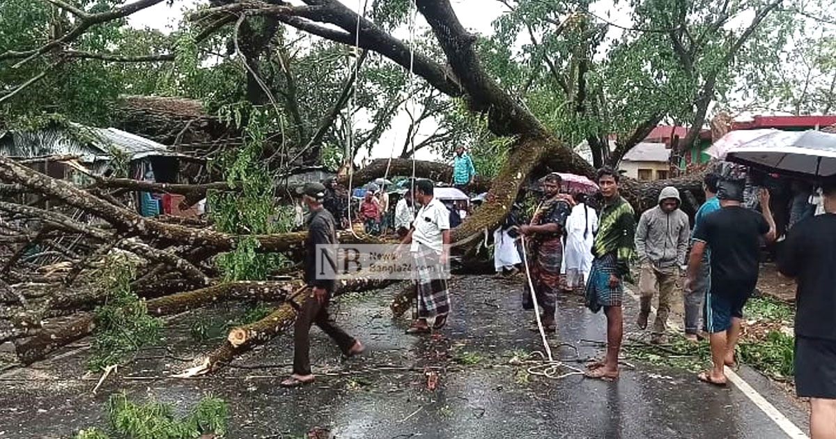 কালবৈশাখীতে ৭ ঘণ্টা বিদ্যুৎবিচ্ছিন্ন খাগড়াছড়ি