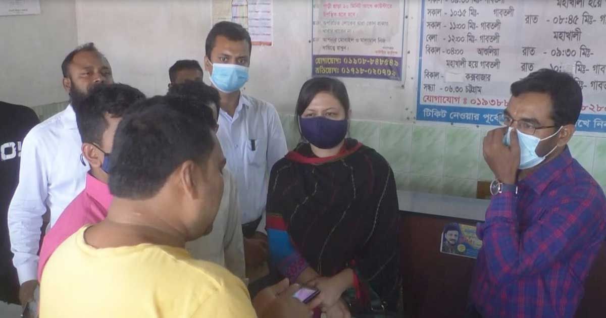 কোচ স্ট্যান্ডে ভোক্তার অভিযানকে ‘হুদাই’ আখ্যা
