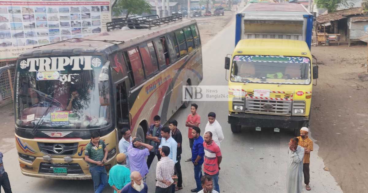 সাড়ে-১৪-ঘণ্টা-পর-ঘুরল-গাড়ির-চাকা