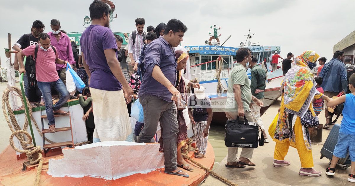 মাঝিরঘাট লঞ্চঘাট স্থানান্তর, যাত্রী পারাপার শুরু