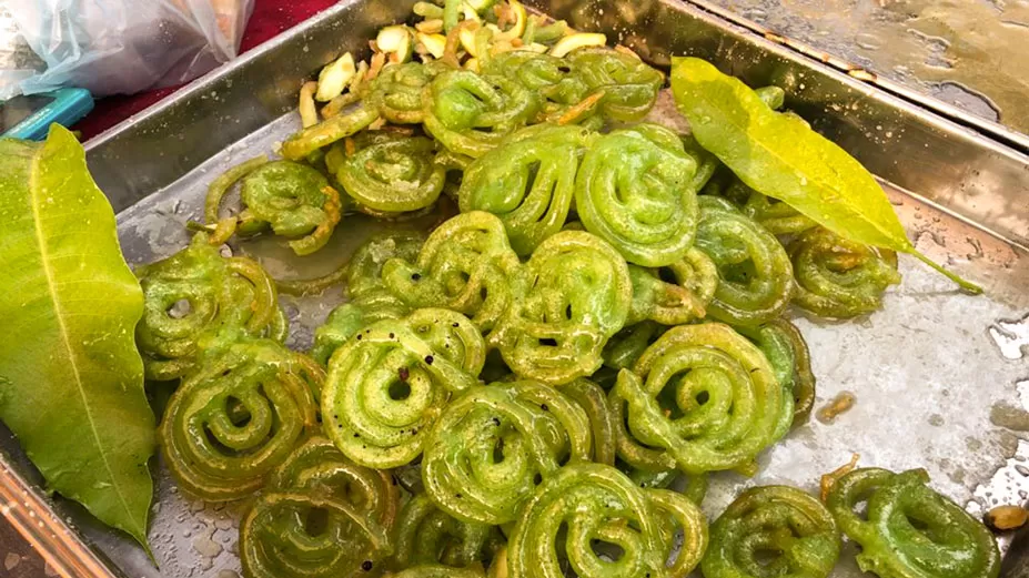 কাঁচা আমের জিলাপি 