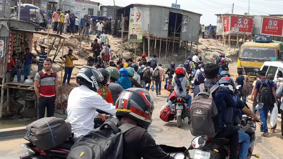 দৌলতদিয়ায় ভোগান্তিহীন যাত্রা 
