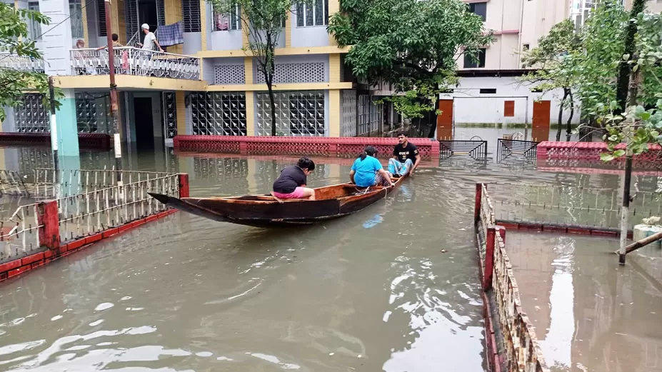 এক দিনে এত পানি আগে দেখেনি সিলেট