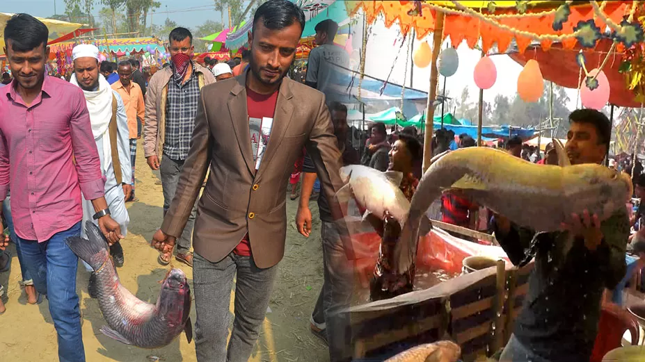 ৪০ কেজির গ্রাসকার্প, দাম ৮০ হাজার! 