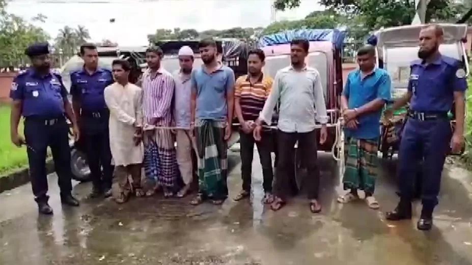 চোরচক্রের সাত সদস্য গ্রেপ্তার