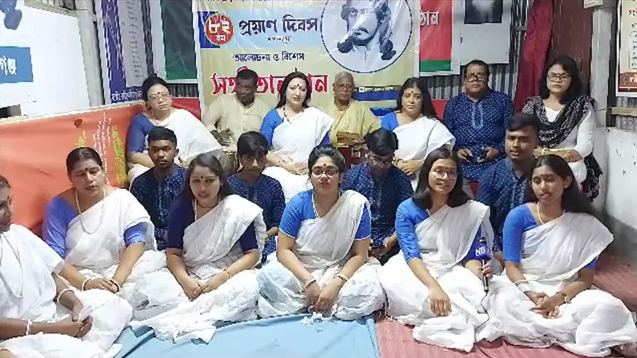 সিরাজগঞ্জে রবীন্দ্র প্রয়াণ দিবস পালিত হয়েছে