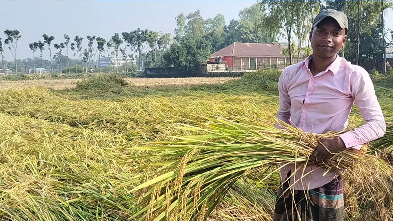 কৃষিকাজের ফাঁকে ইংরেজি চর্চা মুন্ডা সম্প্রদায়ের কৃষকের