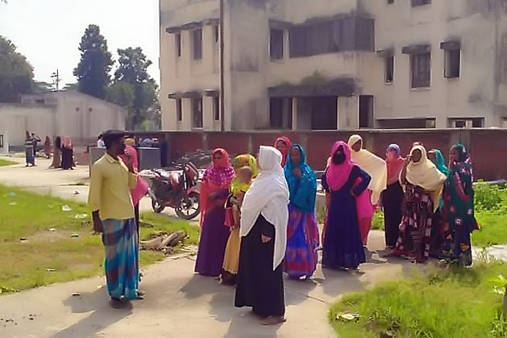 আগুনে পুড়ে গৃহবধূর মৃত্যু, স্বামী পলাতক