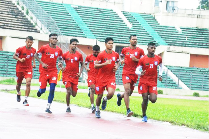 কুপার টেস্ট উতরালেন ফুটবলাররা