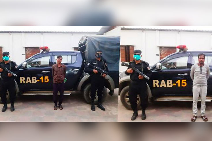 ৫৪ হাজার ইয়াবাসহ গ্রেফতার ২