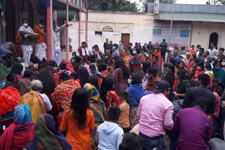 কান্তজীউ বিগ্রহ যাত্রা, রোববার রাস উৎসব