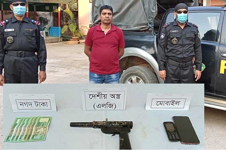 কুমিল্লায়-আগ্নেয়াস্ত্রসহ-যুবক-গ্রেফতার