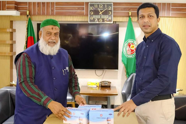 চট্টগ্রাম-সিটি-করপোরেশনকে-২০-হাজার-মাস্ক-দিল-এলবিয়ন-গ্রুপ