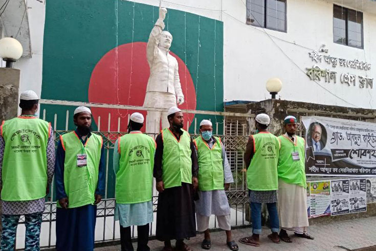 বঙ্গবন্ধুর-ভাস্কর্য-পাহারায়-ইসলামী-আন্দোলন