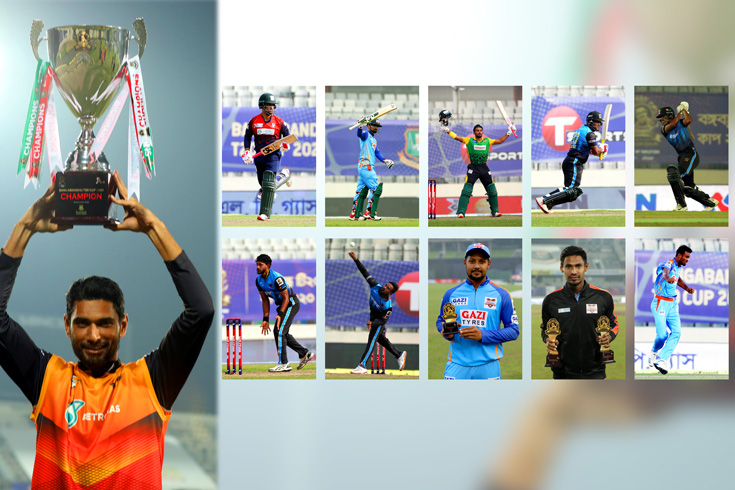 বঙ্গবন্ধু কাপের সেরা একাদশ: চট্টগ্রাম-ঢাকার জয়জয়কার