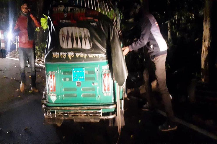 ঘন কুয়াশায় খুঁটির সঙ্গে ধাক্কা, অটোরিকশা চালক নিহত