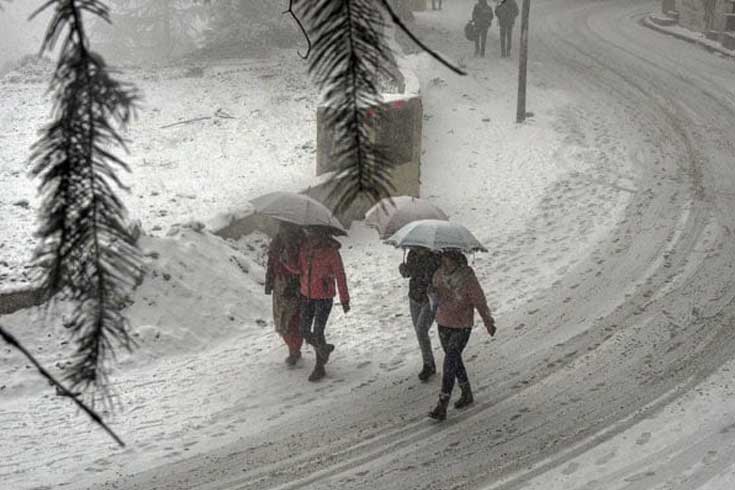 হরিয়ানা রাজস্থানে তাপমাত্রা শূন্যে