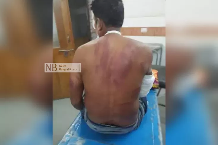 বাবাকে নির্যাতন 