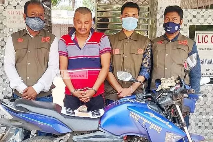 ইয়াবা ও মোটরসাইকেলসহ যুবক গ্রেপ্তার 