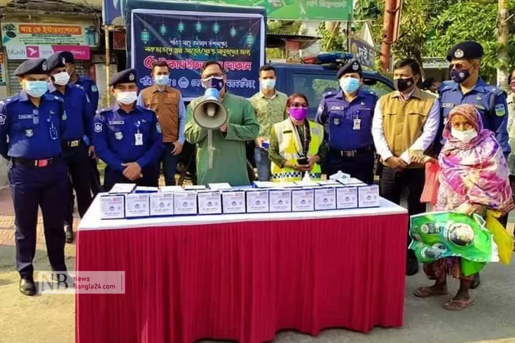 এক-টাকায়-আহারের-আদলে-পুলিশের-পাঁচ-টাকায়-ইফতার