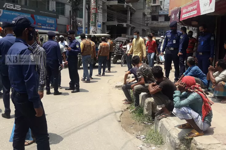 মাস্ক-না-পরায়-এবার-পথচারীদের-রৌদ্রদণ্ড