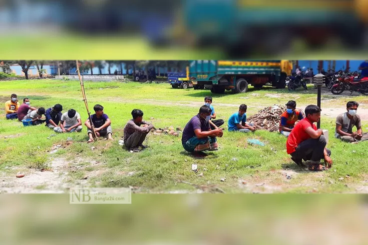 মাস্ক-না-পরায়-এবার-চুয়াডাঙ্গায়-রৌদ্রদণ্ড