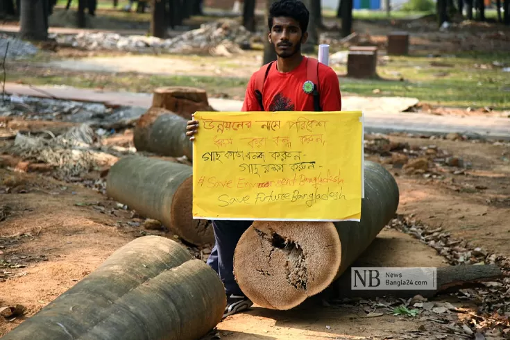 সোহরাওয়ার্দী উদ্যানে গাছ কাটা বন্ধে আইনি নোটিশ