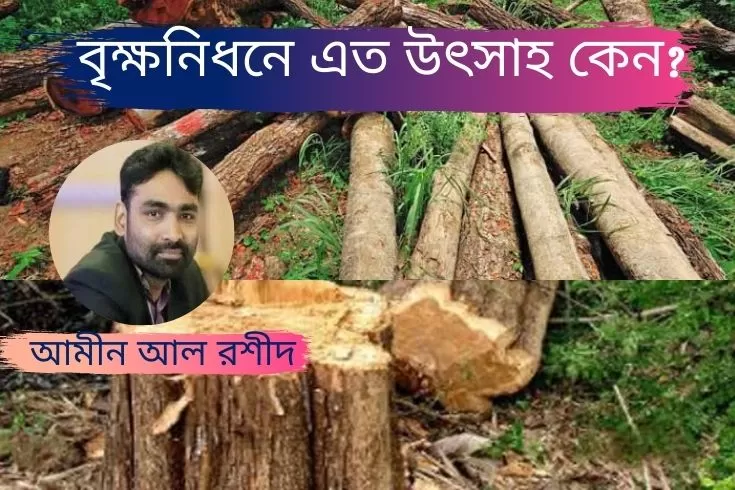 বৃক্ষনিধনে-এত-উৎসাহ-কেন?