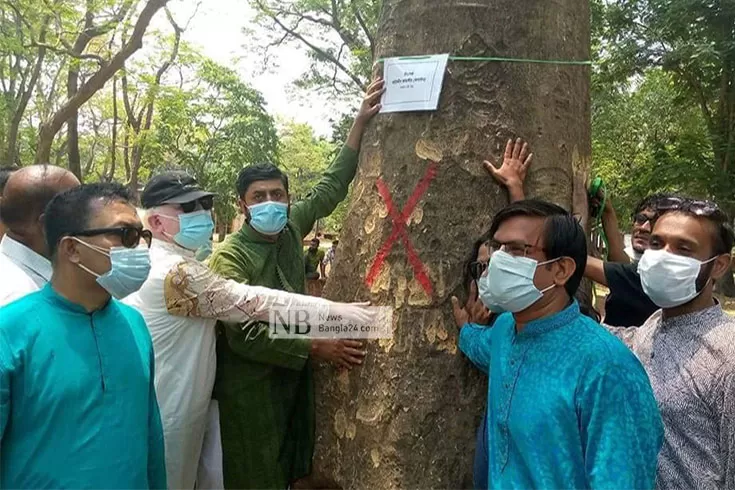 সোহরাওয়ার্দী উদ্যানের গাছ কাটা বন্ধে রিট