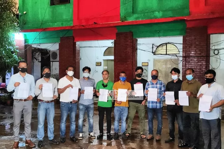 সাংবাদিকদের-স্বেচ্ছা-কারাবরণ-কর্মসূচি