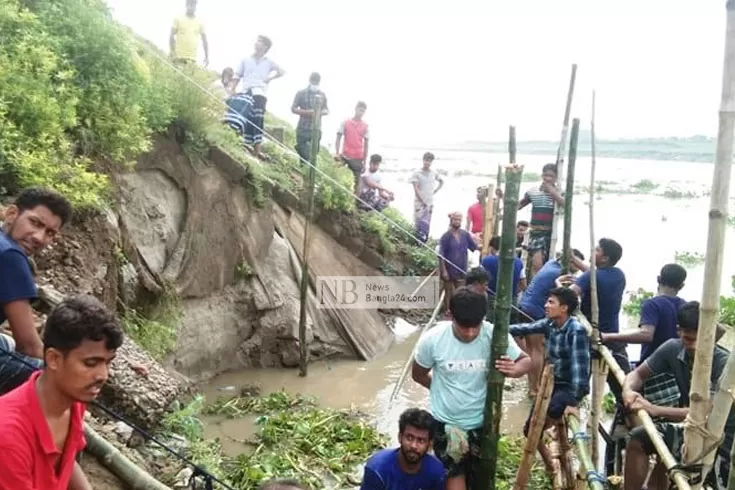 মহানন্দা-নদীর-ভাঙন-ঠেকিয়ে-দিলেন--এলাকাবাসী