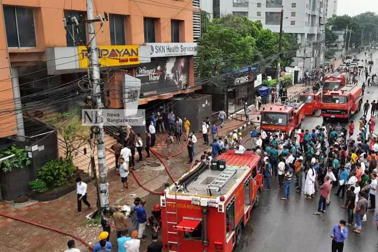 কাকরাইলে-রূপায়ণ-টাওয়ারে-আগুন