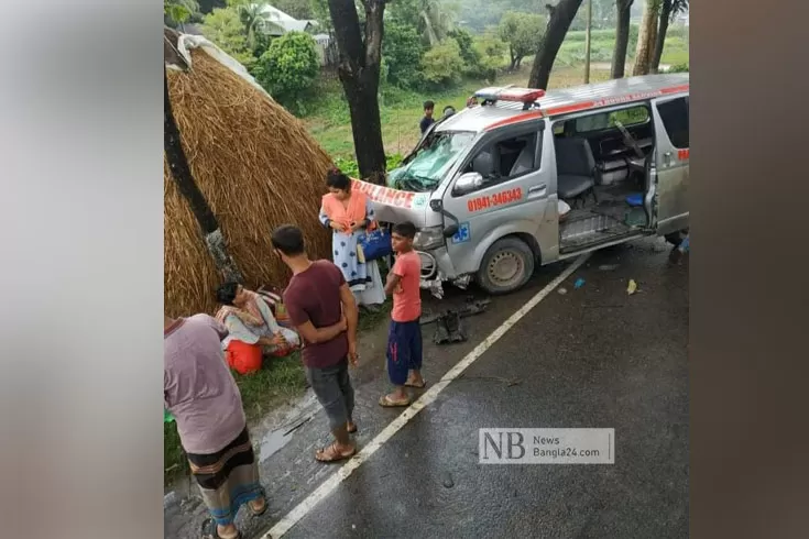 লাশবাহী-অ্যাম্বুলেন্স-মোটরসাইকেল-সংঘর্ষে-নিহত-২