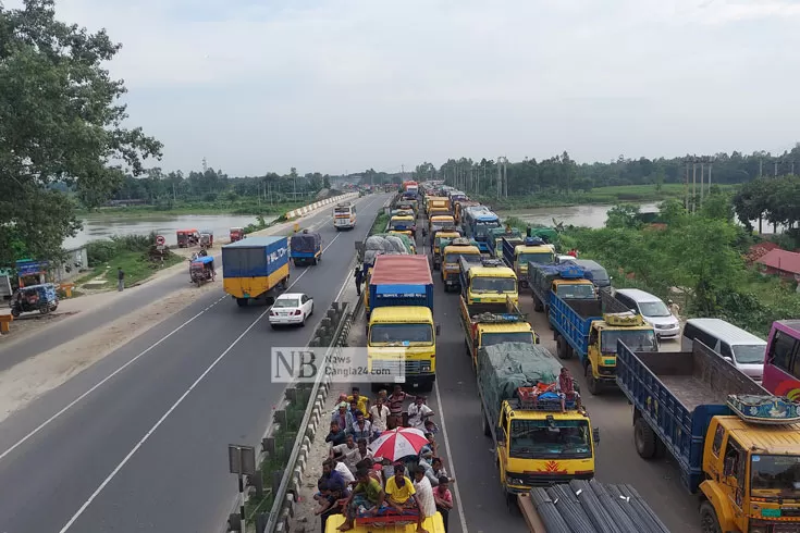 বঙ্গবন্ধু সেতুতে রেকর্ড টোল আদায়