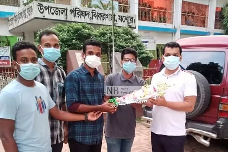 ঝিকরগাছার ইউএনওর সঙ্গে পড়শির প্রতিনিধিদলের সাক্ষাৎ