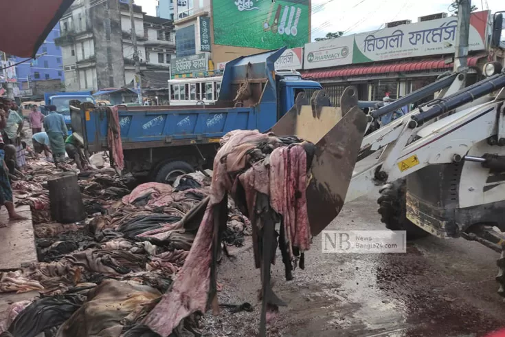 সিলেট সিটি করপোরেশনের টাকায় চামড়া প্রক্রিয়াজাত