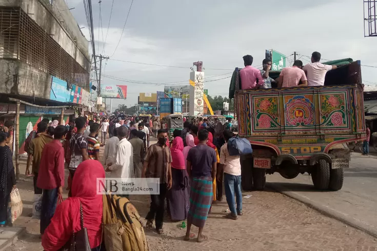 ঢাকায়-শ্রমিকবাহী-গাড়ি-ঢুকতে-পারবে-দুপুরের-পরও