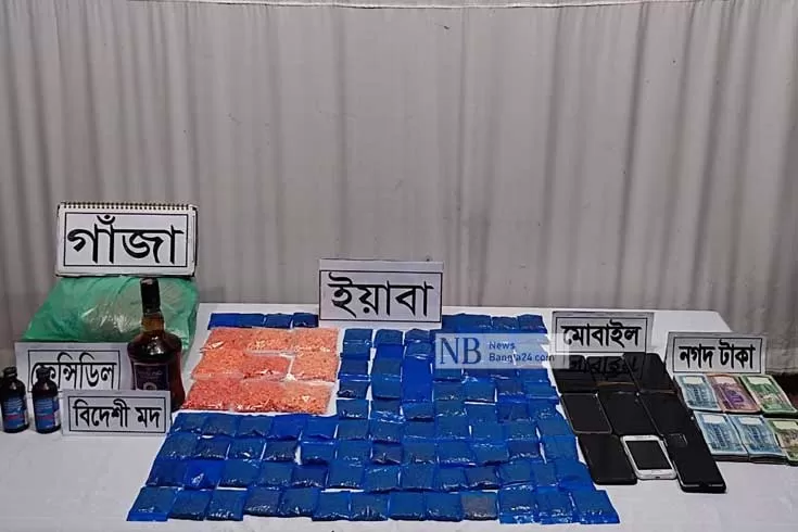 মাদক মামলায় জামাই-শ্বশুর কারাগারে 