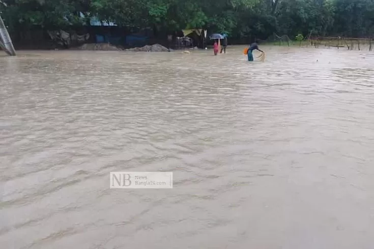 বাঁশখালীতে পাহাড়ি ঢলে প্লাবিত ছয় ইউনিয়ন