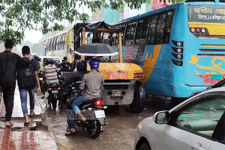দিন-শেষে-বৃষ্টির-শঙ্কা-যানজট-বাড়াতে-পারে-ভোগান্তি