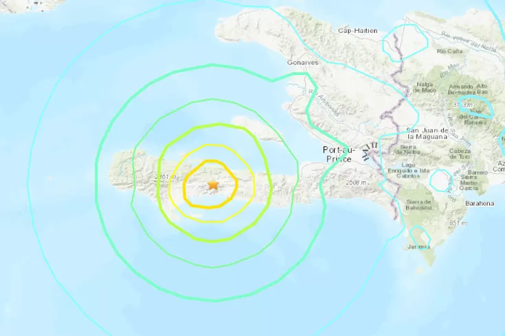হাইতিতে ভয়াবহ ভূমিকম্প 