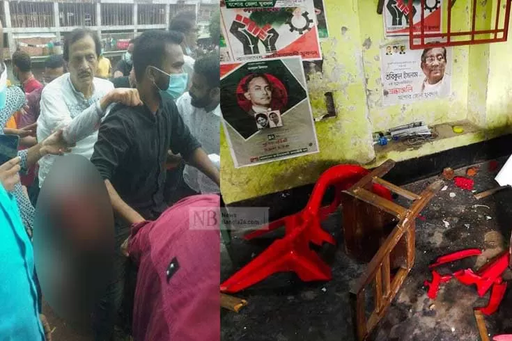 যশোরে-বিএনপি-কার্যালয়ে-ভাঙচুর-হামলায়-আহত-১