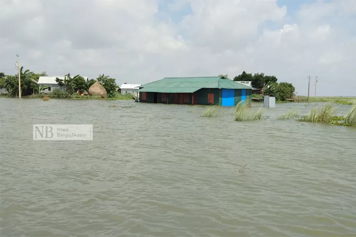 ফরিদপুরে পানিবন্দি ২ হাজার পরিবার