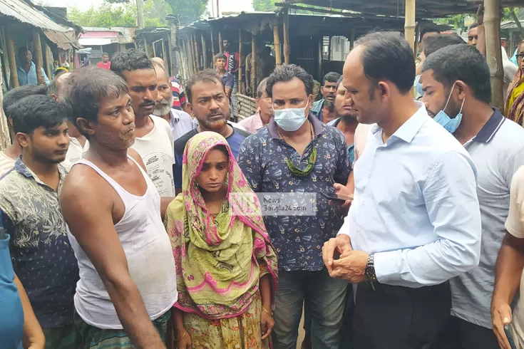 বজ্রপাতে প্রাণ হারানো সেই শিশুদের পরিবারের পাশে ব্যারিস্টার সুমন