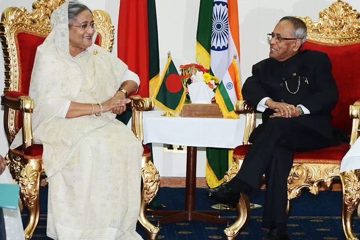 প্রণব মুখার্জি অনুপ্রেরণা: শেখ হাসিনা