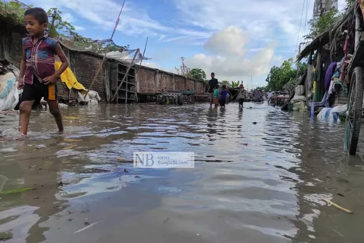 মেঘনাসহ ৯ নদী বিপৎসীমার ওপর, নিম্নাঞ্চল প্লাবিত