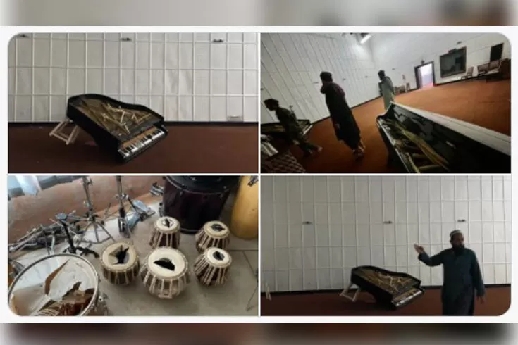 কাবুলের রেকর্ডিং স্টুডিওতে তাণ্ডব