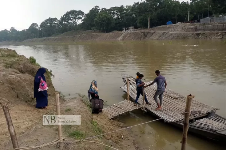 ঘাট-পারাপারে-৪০-গ্রামের-ভরসা-একটি-খেয়া